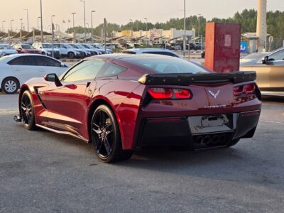 2019 Chevrolet Corvette 6.2L V8 Engine Red American Specs