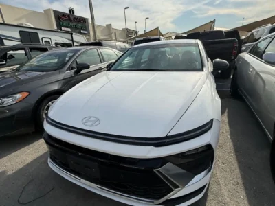 2024 Hyundai Sonata GL 2.5L GCC Specs White Red Sedan FWD
