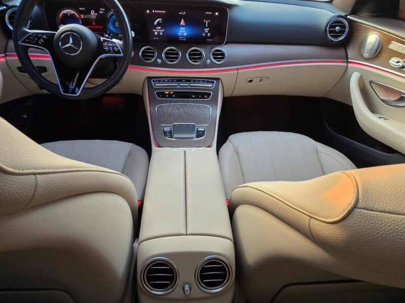 2022 Mercedes-Benz E350 2.0L inline 4 Cylinder Engine White Beige