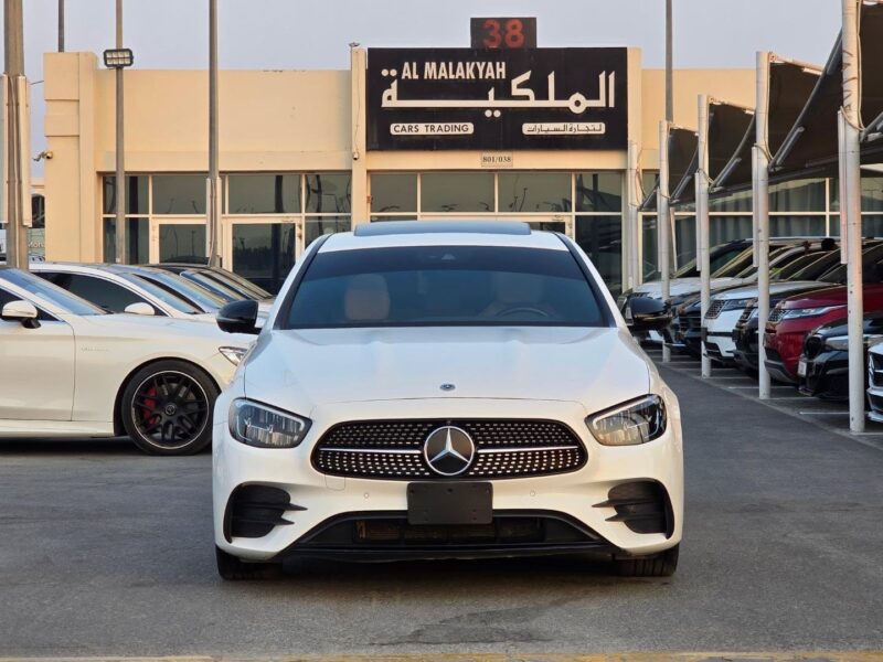 2022 Mercedes-Benz E350 2.0L inline 4 Cylinder Engine White Beige