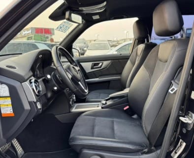 2015 MERCEDES-BENZ GLK350 V6 AUCTION GRADE 4.5/B Black