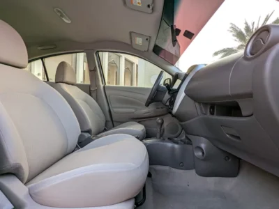 2018 Nissan Sunny SV 4 Cylinders Engine Petrol White Beige Sedan