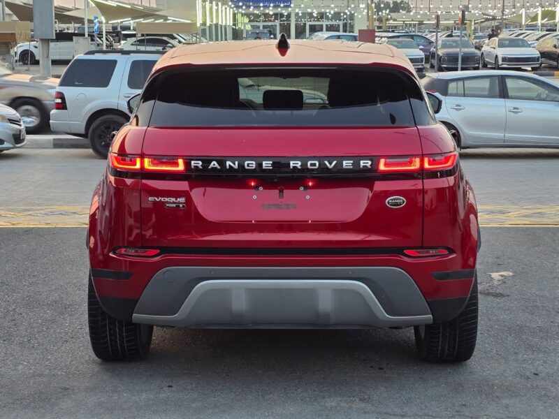 Land Rover Range Rover Evoque Model 2020 Red-Black