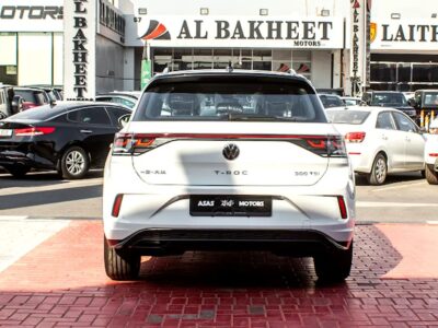 2025 Volkswagen T-Roc R-Line 4 Cylinder Engine Petrol White Black