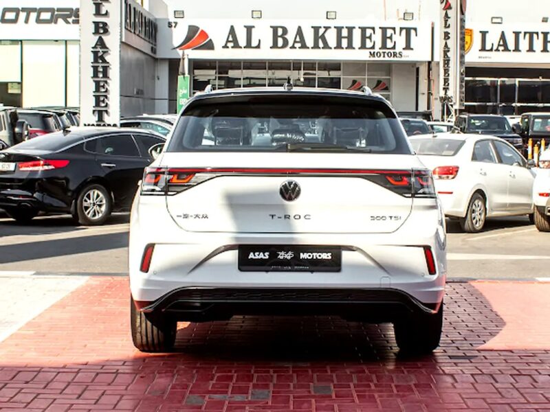 2025 Volkswagen T-Roc R-Line 4 Cylinder Engine Petrol White Black