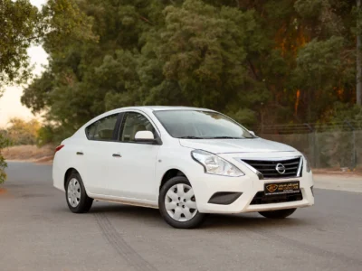 2024 Nissan Sunny SV 4 Cylinders Engine White Beige GCC Specs FWD