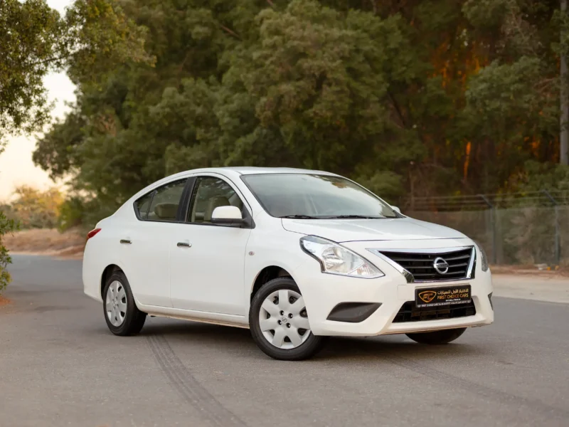 2024 Nissan Sunny SV 4 Cylinders Engine White Beige GCC Specs FWD
