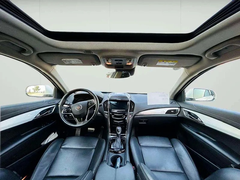 2014 Cadillac ATS 2.0T Premium Luxury CLEAN CAR White Black Sedan