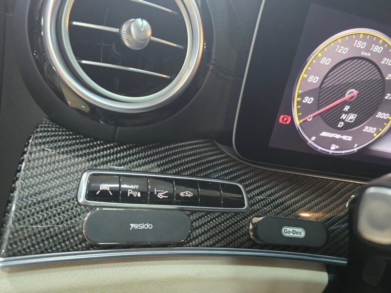 2018 Mercedes-Benz AMG E63 S 4.0L Twin-Turbocharged V8 Blue Beige