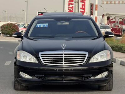 2008 MERCEDES-BENZ S550 V8 Black AUCTION GRADE 4/B