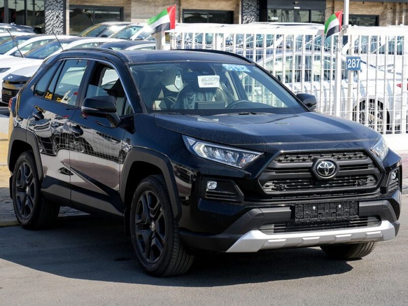 2025 Toyota RAV 4 4 Cylinder Engine Petrol Black Grey GCC Specs