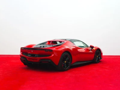 2025 Ferrari 296 GTS Ferrari GTS 296 Spider Hybrid Automatic Red Black