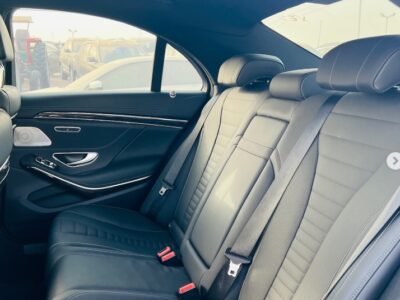 2016 HYBRID MERCEDES BENZ S 400 h 3.5-liter V6 Petrol Engine White