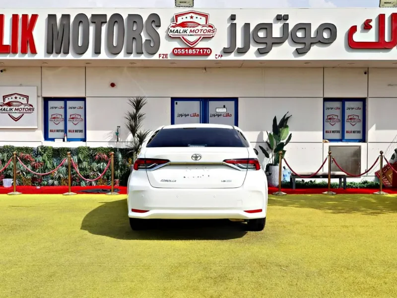 2020 Toyota Corolla XLI Clean Title Perfect Condition GCC Specs White Black