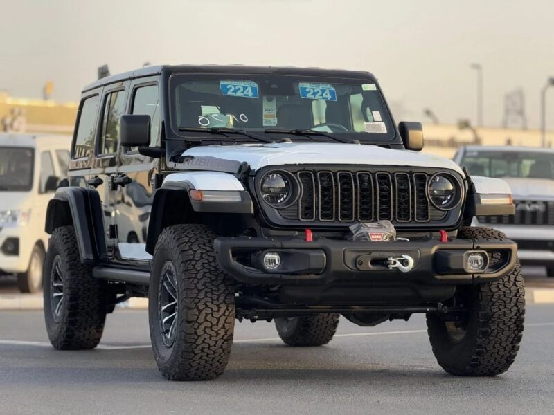 2025 Jeep Wrangler Rubicon 2.0T Black GCC Specifications
