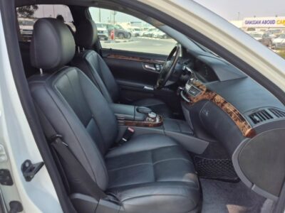 2006 MERCEDES BENZ S 350 V6 AUCTION GRADE 4/B White Black