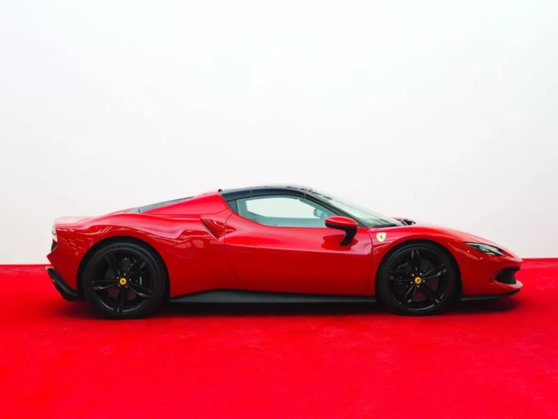 2025 Ferrari 296 GTS Ferrari GTS 296 Spider Hybrid Automatic Red Black