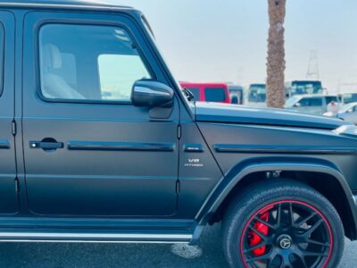 2021 MERCEDES BENZ G63 4.0L V8 Biturbo Black-White CHASSIS GUARANTEE