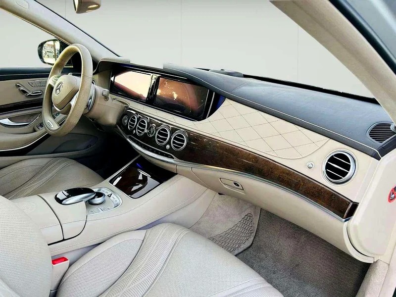 2014 Mercedes-Benz S-Class S 63 AMG UPER CLEAN CAR Silver Beige