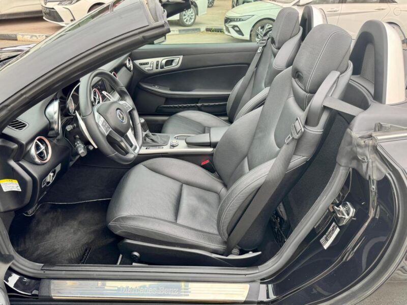2012 Mercedes-Benz SLK 350 3.5L V6 Engine Black RWD