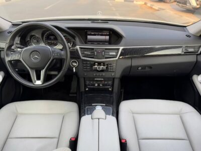 Mercedes Benz E350 3.5-liter V6 Engine 2013 Very Clean Car White