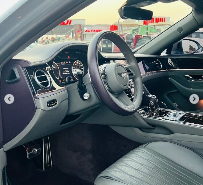 2021 BENTLEY FLYING SPUR 6.0L Twin-Turbo W12 Engine Silver Black