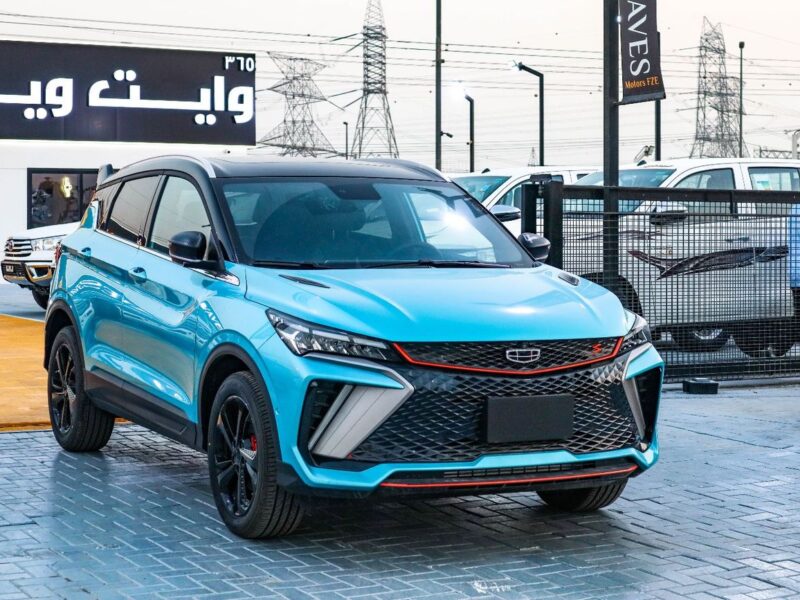 Geely Coolray 1.5TD Basic GS 2025 Geely Coolray 1.5L Turbo FWD Blue Black