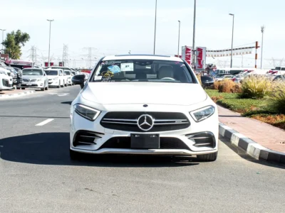 2019 Mercedes-Benz CLS-Class CLS 53 AMG 6 Cylinders Engine White Beige