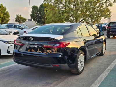 2025 Toyota Camry LE 2.5L V4 Engine PETROL Black Grey GCC