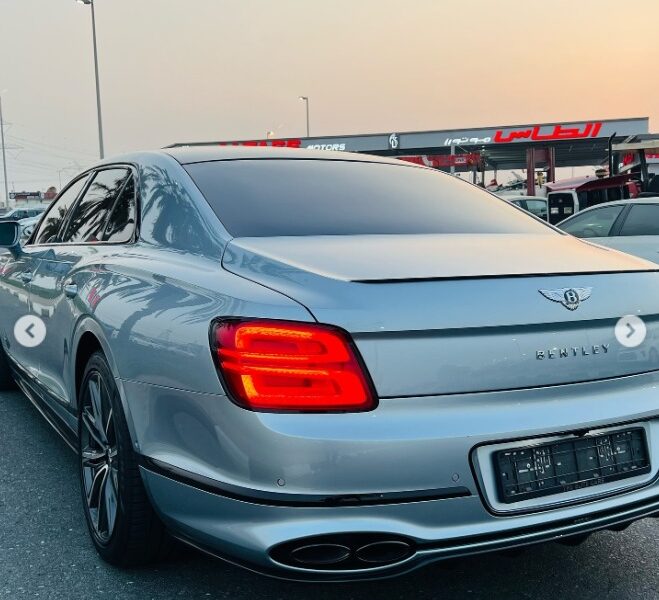 2021 BENTLEY FLYING SPUR 6.0L Twin-Turbo W12 Engine Silver Black