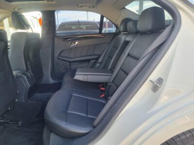 2012 Mercedes-Benz E 300 3.5-liter V6 Engine White Black