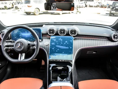 2026 Mercedes-Benz C-Class C200 4 Cylinders Engine Black Tan GCC Specs
