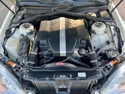 2004 Mercedes-Benz S 350 3.7 Liters V6 Engine White Black
