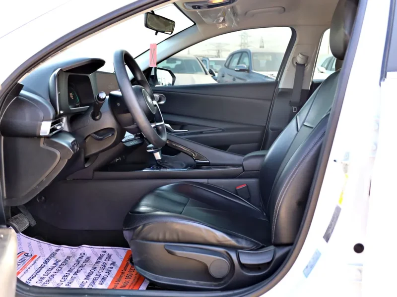 2024 Hyundai Elantra Other 4 Cylinder Engine GCC Specs White Black