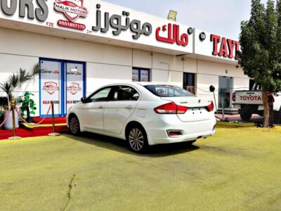 2023 Suzuki Ciaz Standard 4 Cylinder Engine Sedan GCC Specs White Beige