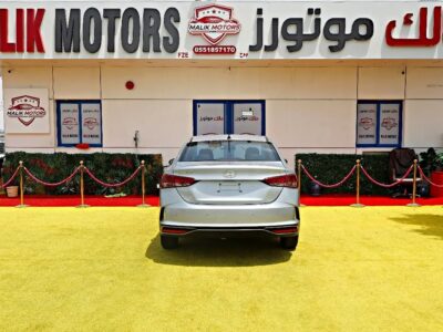 2021 Hyundai Accent GL 4 Cylinder Engine GCC Specs Silver Beige