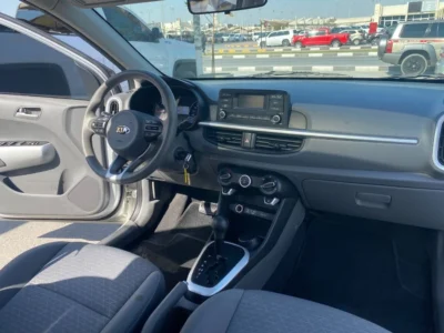 2018 Kia Picanto Top 1.2L Petrol GCC Specs Silver Grey Sedan