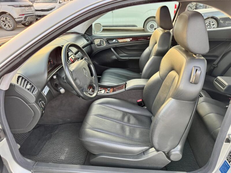 1999 Mercedes-Benz CLK 320 3.2 liters 6 Cylinders Engine Silver Grey