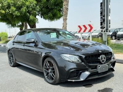 2017 MERCEDES BENZ E63 S 4MATIC+ 4.0 Twin-Turbocharged Petrol Engine Black