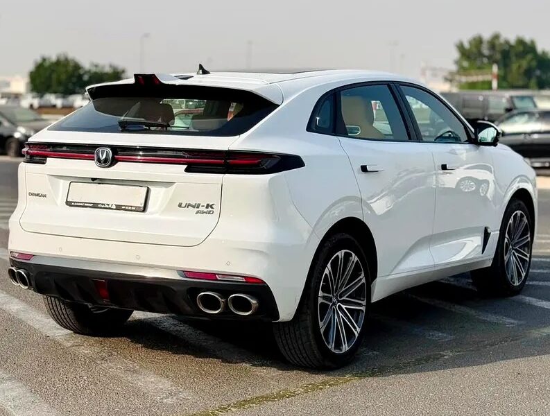 2025 Changan UNI-K Platinum 2.0L Turbo AWD Petrol White Tan