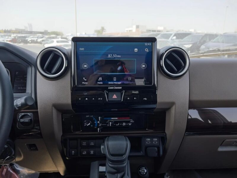 2025 Toyota Land Cruiser 70 TOYOTA LC76 LX 2.8L A/T GCC Grey Tan