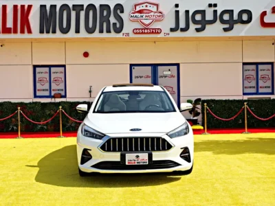 2022 JAC J7 Luxury 4 Cylinders Engine GCC Specs White Sedan