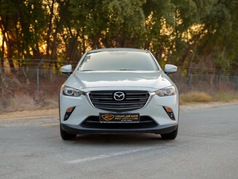 2021 Mazda CX-3 GS 4 Cylinder Engine GCC Specs Silver Black