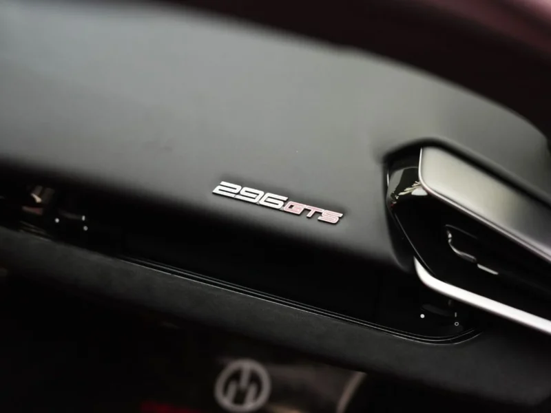 2025 Ferrari 296 GTS Ferrari GTS 296 Spider Hybrid Automatic Red Black