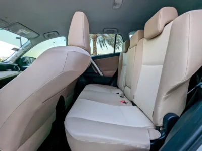 2014 Toyota Rav 4 EX 4 Cylinders Engine Petrol White Beige SUV