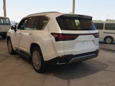 2024 Lexus LX 600 VIP EDITION 6 Cylinder Engine White Black