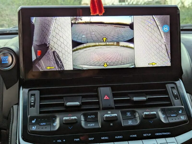 2011 Toyota Land Cruiser GXR GCC Engine V6 4.0L Grey Red