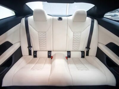 2022 BMW M4 Competition Manual transmission Orange White