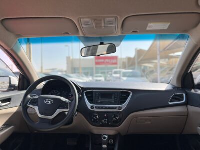 2022 Hyundai Accent 1.6L Engine GCC Specs White Beige