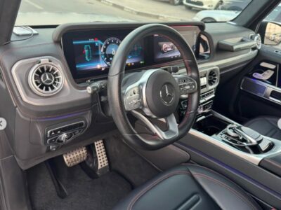 2020 Black MERCEDES BENZ G 550 AMG V8 AUCTION GRADE 4.5/A